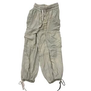 Out From Under Cream/White Cargo Joggers Womans Size S
